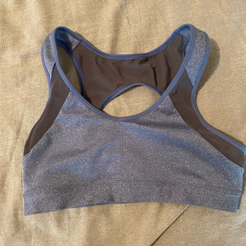 Champion blue and gray bra, never worn